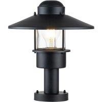Klampenborg Outdoor Pedestal Light Black IP44