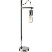 Douille 1 Light Table Lamp Polished Nickel E27