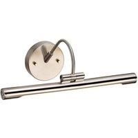 Streamlined LED picture light Alton, 39 cm, nickel