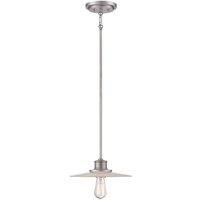 Quoizel Admiral 1 Light Mini Pendant Antique Nickel
