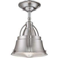 Quoizel Cody 1 Light Mini Pendant in Brushed Nickel