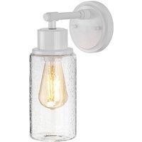 Morvah bathroom wall light in white