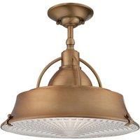 Elstead Lighting Pendant, Mystic Copper