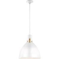 Feiss Brynne 1 Light Medium LED Pendant Polished Nickel
