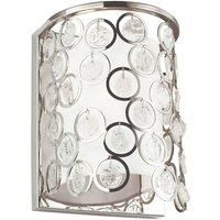 Lexi 1 Light Indoor Wall Light Polished Nickel E27