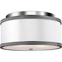 Feiss Pave 2 Light Flush Mount
