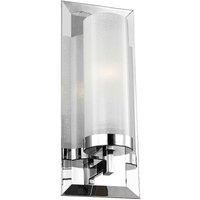 Feiss Elstead Lighting Wall Light, Alloy Steel, Polished Chrome
