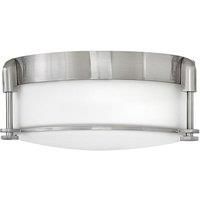 Hinkley Colbin Small Flush Mount Brushed Nickel