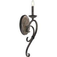 Rustic wall light Taulbee