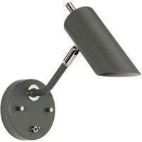 Elstead Lighting Wall Light, Dark Grey Polished Nickel