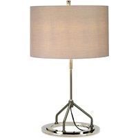 Vicenza table lamp white and polished chrome