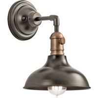 Kichler Cobson 1 Light Wall Light Olde Bronze
