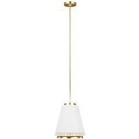 Elstead Lighting Pendant, Alloy Steel, Matte White