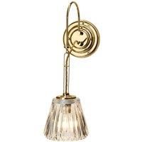 Elstead Lighting Wall Light, Polished Brass