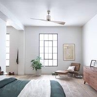 KICHLER Ferron ceiling fan, nickel blades