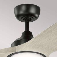 Elstead Lighting Imari 65 Inch Fan - Satin Black