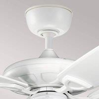 Elstead Lighting Kevlar 60 Inch Fan - Matte White