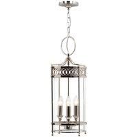 Elstead Lighting Guildhall Pendant Polished Nickel
