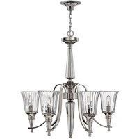 Elstead Lighting Chandon 6 Light Chandelier, Dining, Living, Bedroom