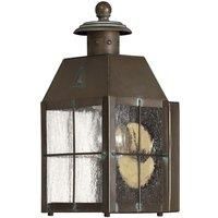 Hinkley Nantucket Outdoor Wall Lantern Aged Brass IP44