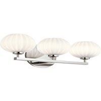 Kichler Pim 3 Light Wall Light - Polished Chrome