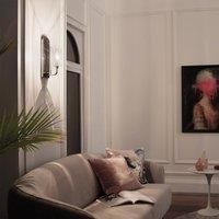 Kichler Kimrose Wall Lamp Polished Nickel