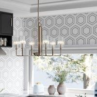 Kichler Kimrose Multi Arm Pendant Ceiling Light Polished Nickel