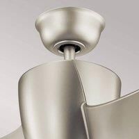 Elstead Lighting Phree 56 Inch Fan - Brushed Nickel