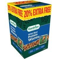 Gardman Protein Worms 1kg and 20 percent Extra Free