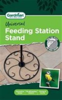 Gardman A01314 Feeding Station Patio Stand, Black