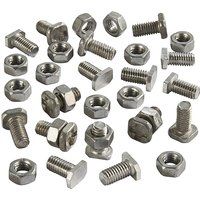 Gardener's Mate Assorted Greenhouse Nuts & Bolts, 8 square head and 8  crop head