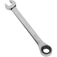 Sealey RCW13 Ratchet Combination Spanner, 13mm, 184mm x 232mm x 58mm, Silver