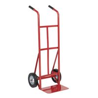 Sealey CST983 Sack Truck with Solid Tyres, 150kg Capacity, Red