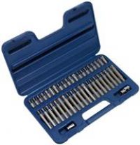 Sealey AK219 Trx-Star/Spline/Hex Bit Set, 3/8" and 1/2" Square Drive, 42 Pieces