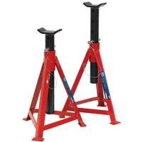 Sealey AS3000 Axle Stands 2.5T Capacity per Stand 5 tonne per Pair Medium Height