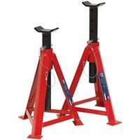 Sealey As5000M Axle Stands 5Tonne Cap Per Stand 10Tonne Per Pair Medium Height