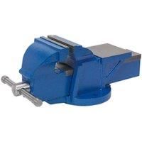 Sealey Vice 125mm Fixed Base Professional Heavy-Duty
