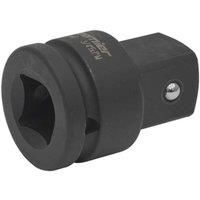 Sealey AK5404 Impact Adaptor 3/4" Square Drive Female - 1" Square Drive Male