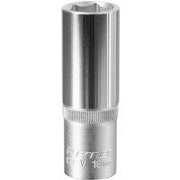 Sealey S1218D Deep Walldrive Socket, 1/2" Square Drive, 18mm, Silver