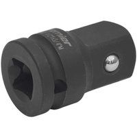Sealey AK5402 Impact Adaptor, 1/2" Square Drive Female, 3/4" Square Drive Male, 112mm x 43mm x 26mm