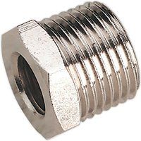 Sealey SA1/1214F 1/2" BSPT Male to 1/4" BSP Female Adaptor