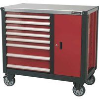 Sealey Mobile Workstation 8 Drawer with Ball Bearing Runners Workbenches Rollcab