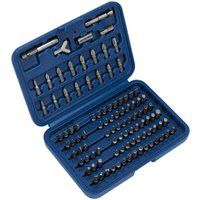 Sealey Power Tool/Security Bit Set 100pc Professional Multiuse Tools/Accessories