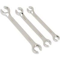 Sealey Flare Nut Spanner Set 3pc Metric AK600