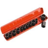 Sealey Impact Socket Set 3/8" Square Drive Metric/Imperial 12 Piece AK682