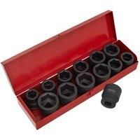 Sealey Impact Socket Set 13pc 3/4"Sq Drive Metric/Imperial AK686