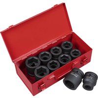 Sealey Ak688 Impact Socket Set 10Pc 1Sq Drive Metric/Imperial