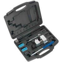 Sealey PFT/02 Pipe Flaring Kit 3/16in SAE, 4.75mm SAE and DIN