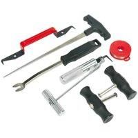 Sealey  WK3 Windscreen Window Screen Removal Kit Bonded & Rubbered New