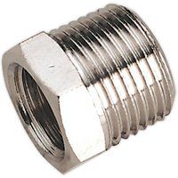 Sealey Adaptor 3/8"BSPT Male to 1/4"BSP Female SA1/3814F